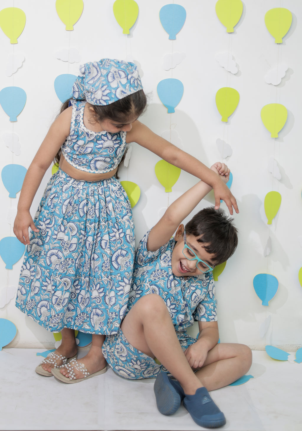 Blue Co-ord set