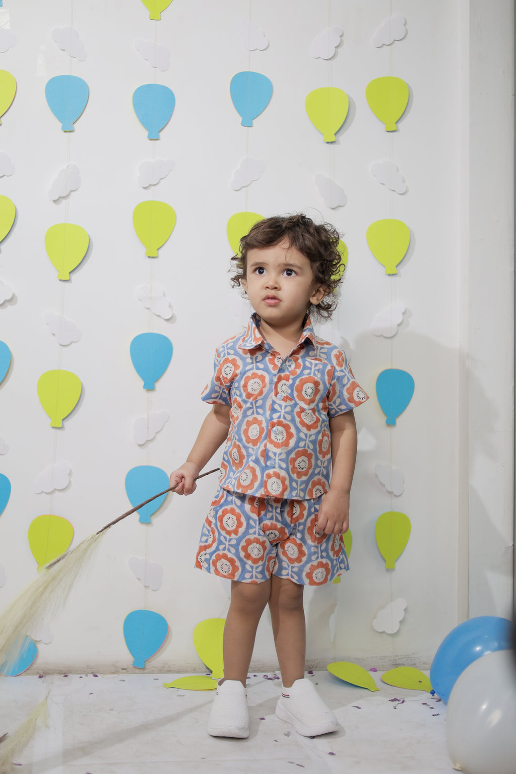 Blue Orange Co-ord set