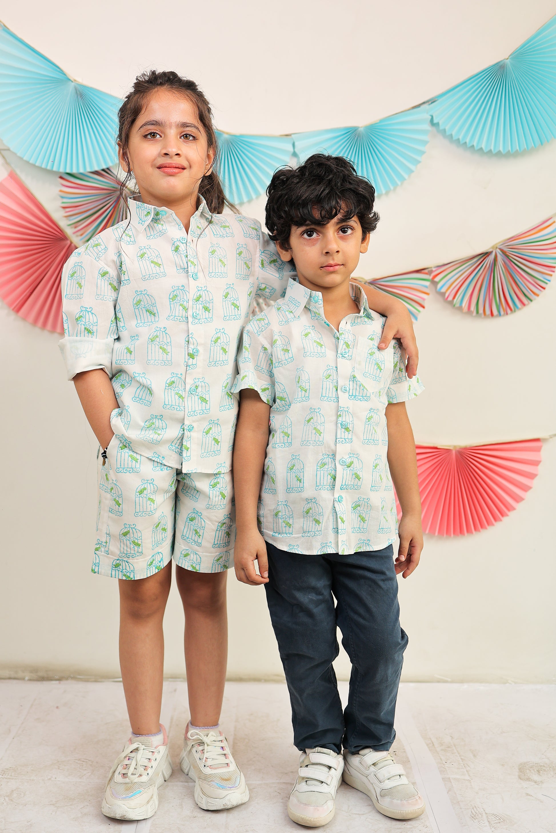 White bird co-ord set