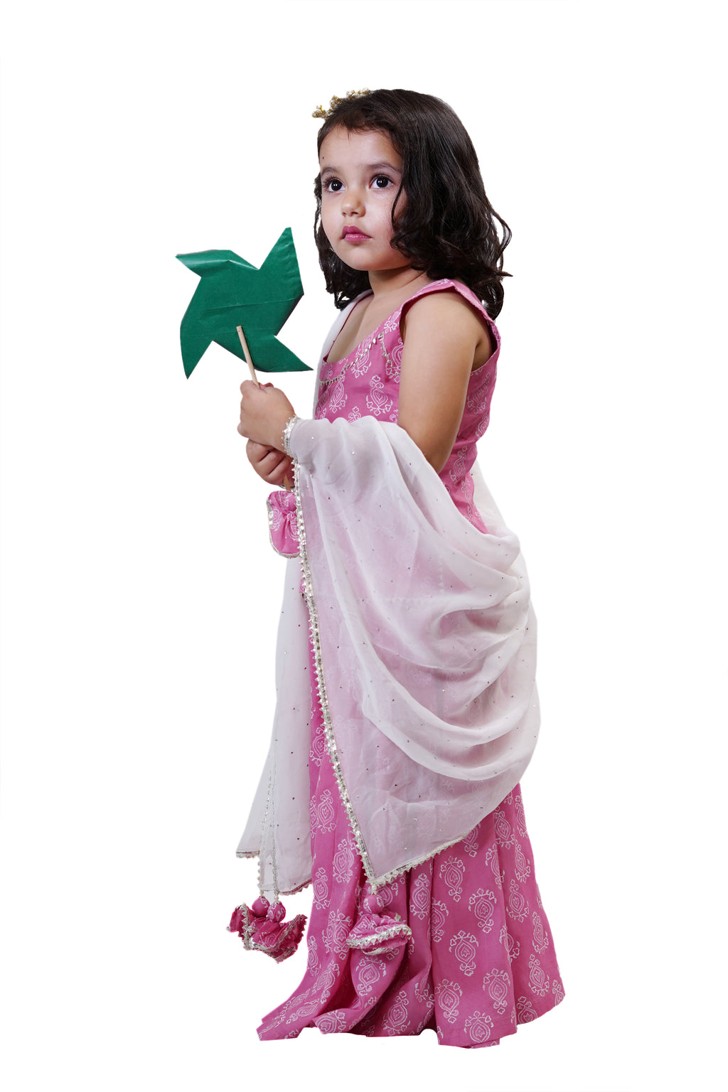 GULABI SHARARA SET WITH DUPATTA