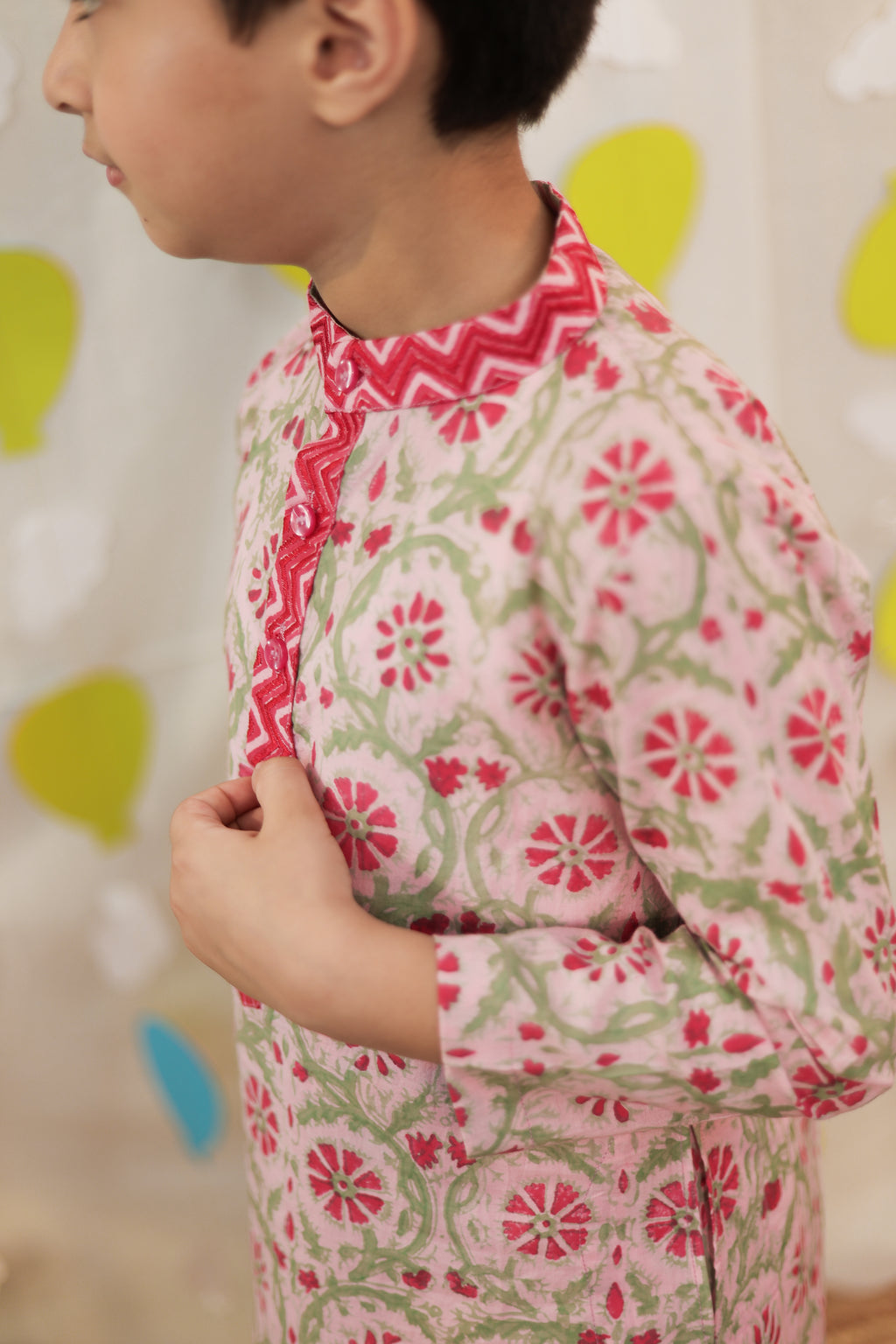Pink Kurta Set