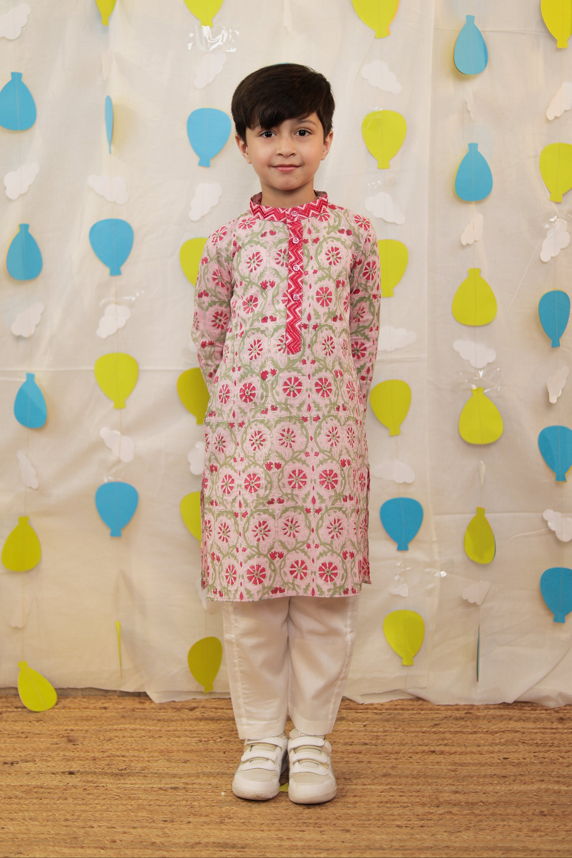 Pink Kurta Set