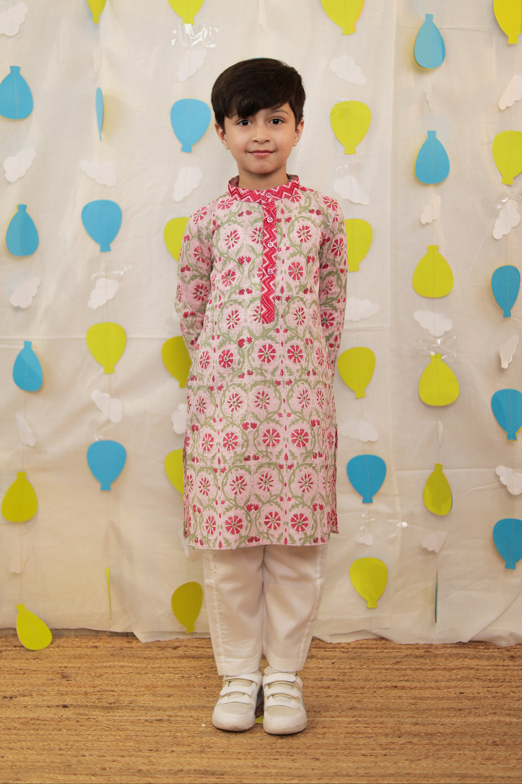 Pink Kurta Set