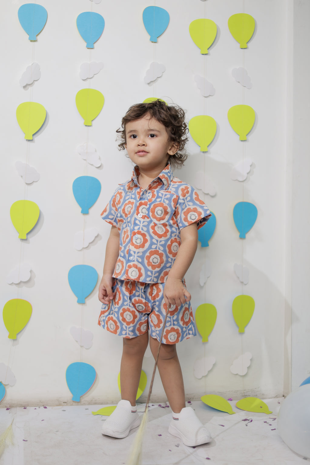 Blue Orange Co-ord set