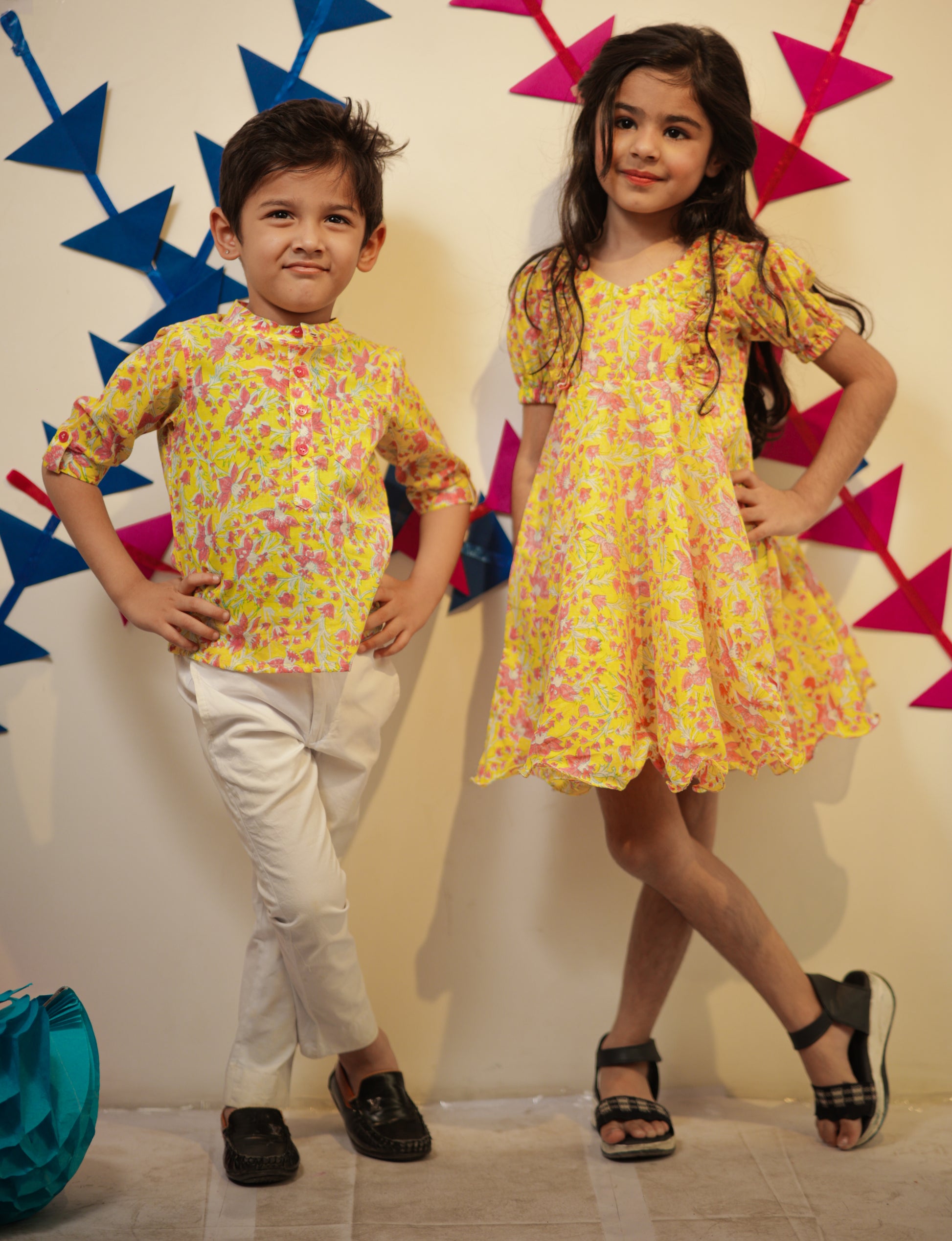 Yellow Marigold dress