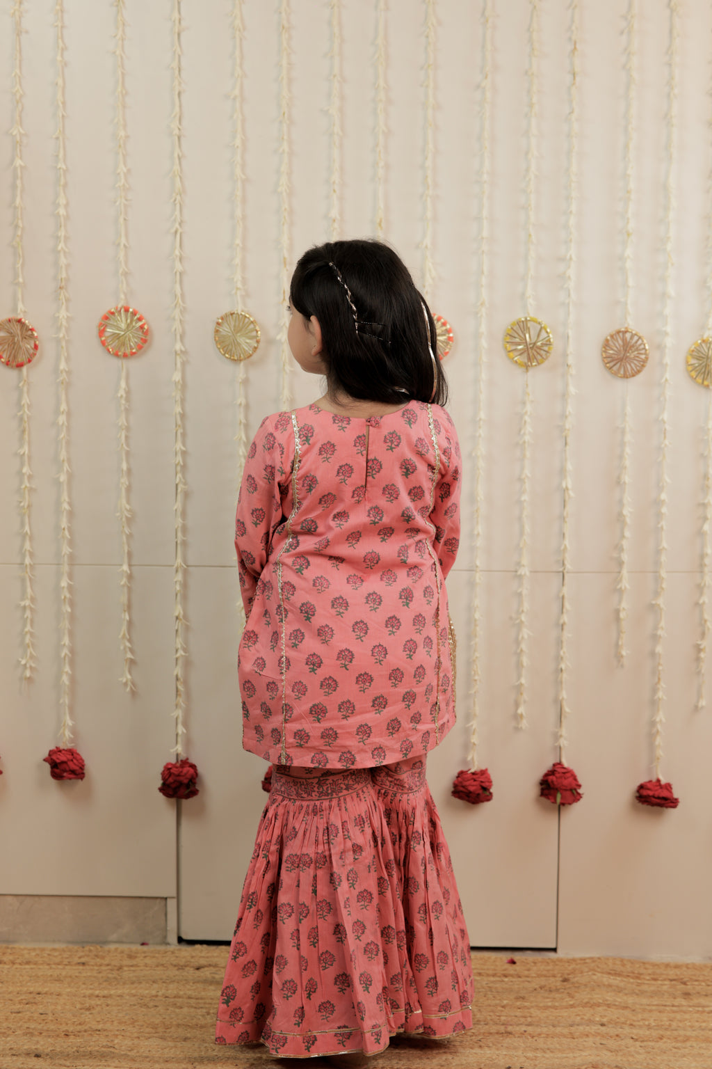 Blush Bloom Garara Set