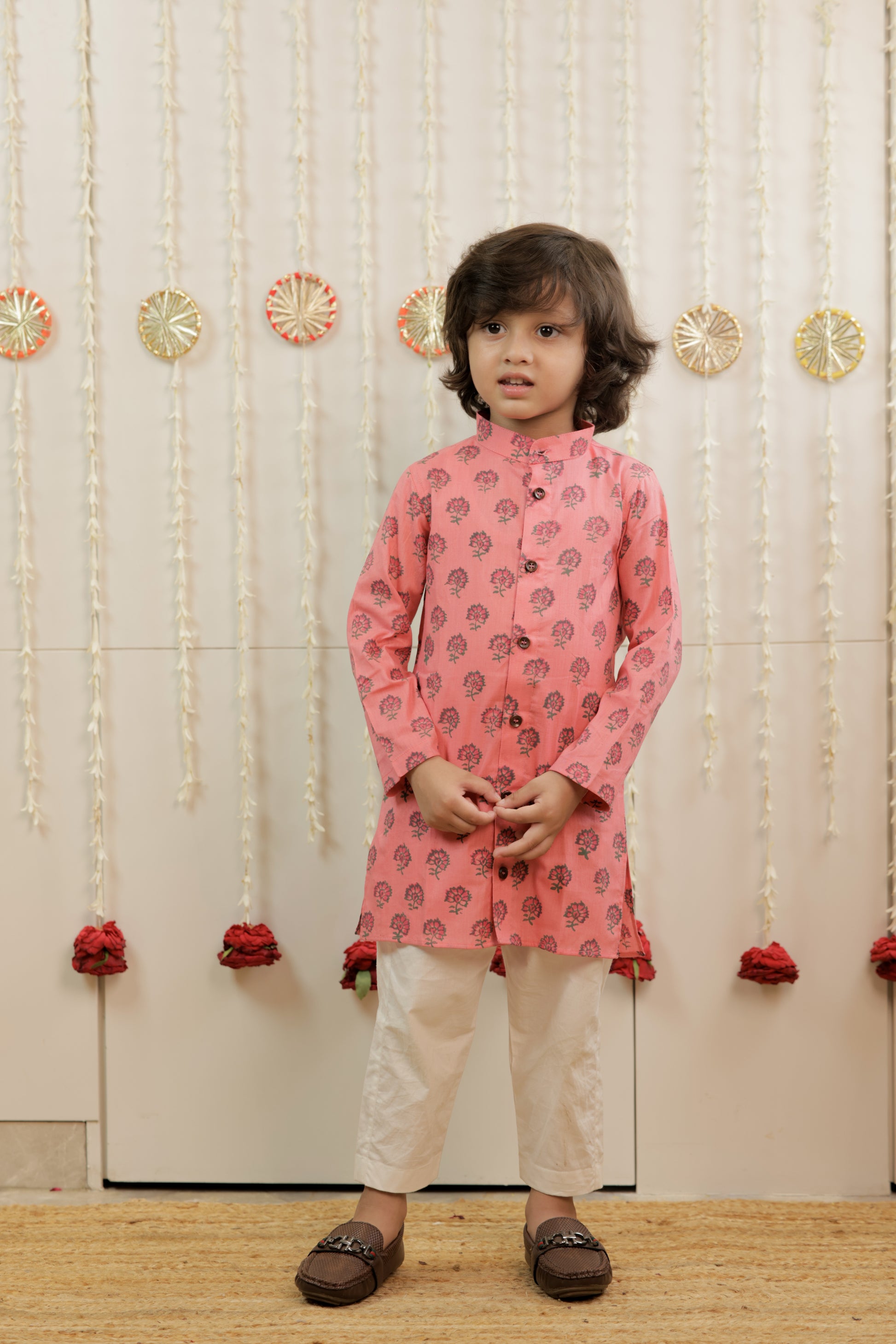 Blush Bloom Kurta Set