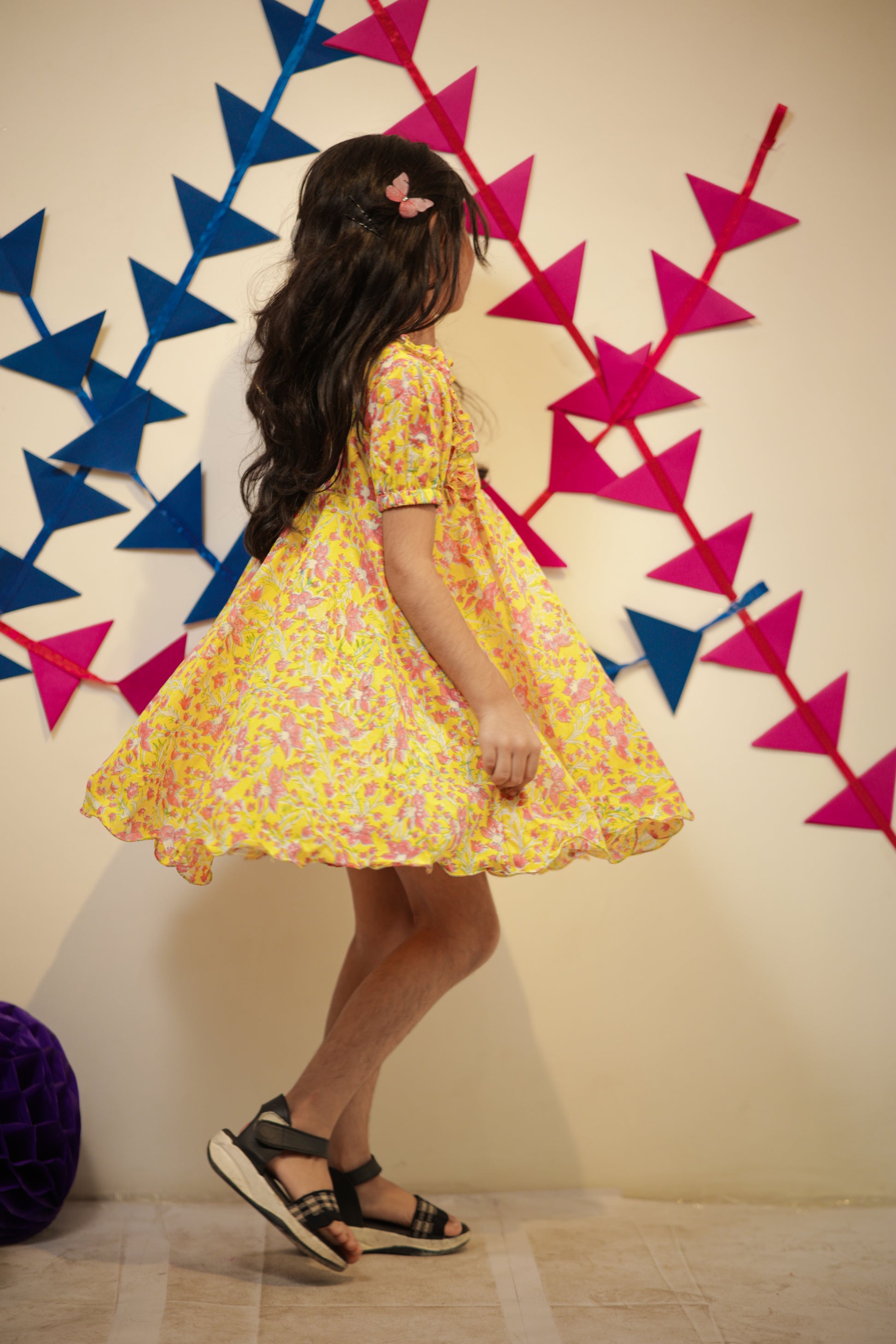 Yellow Marigold dress