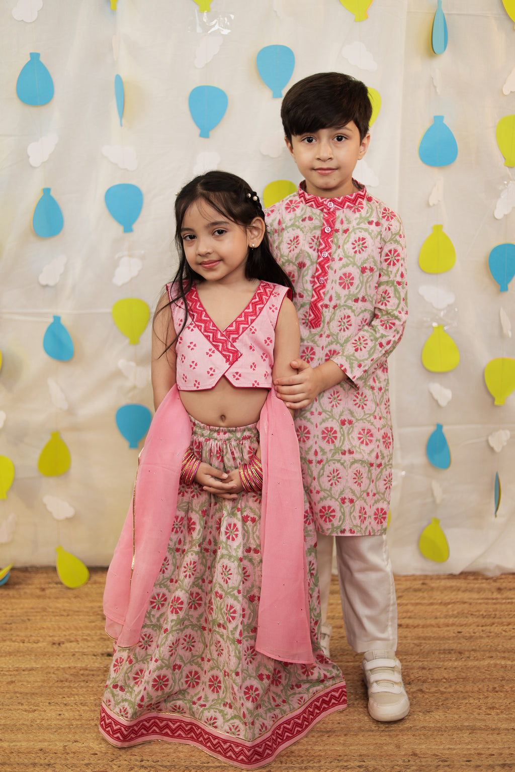 Pink Lehenga set