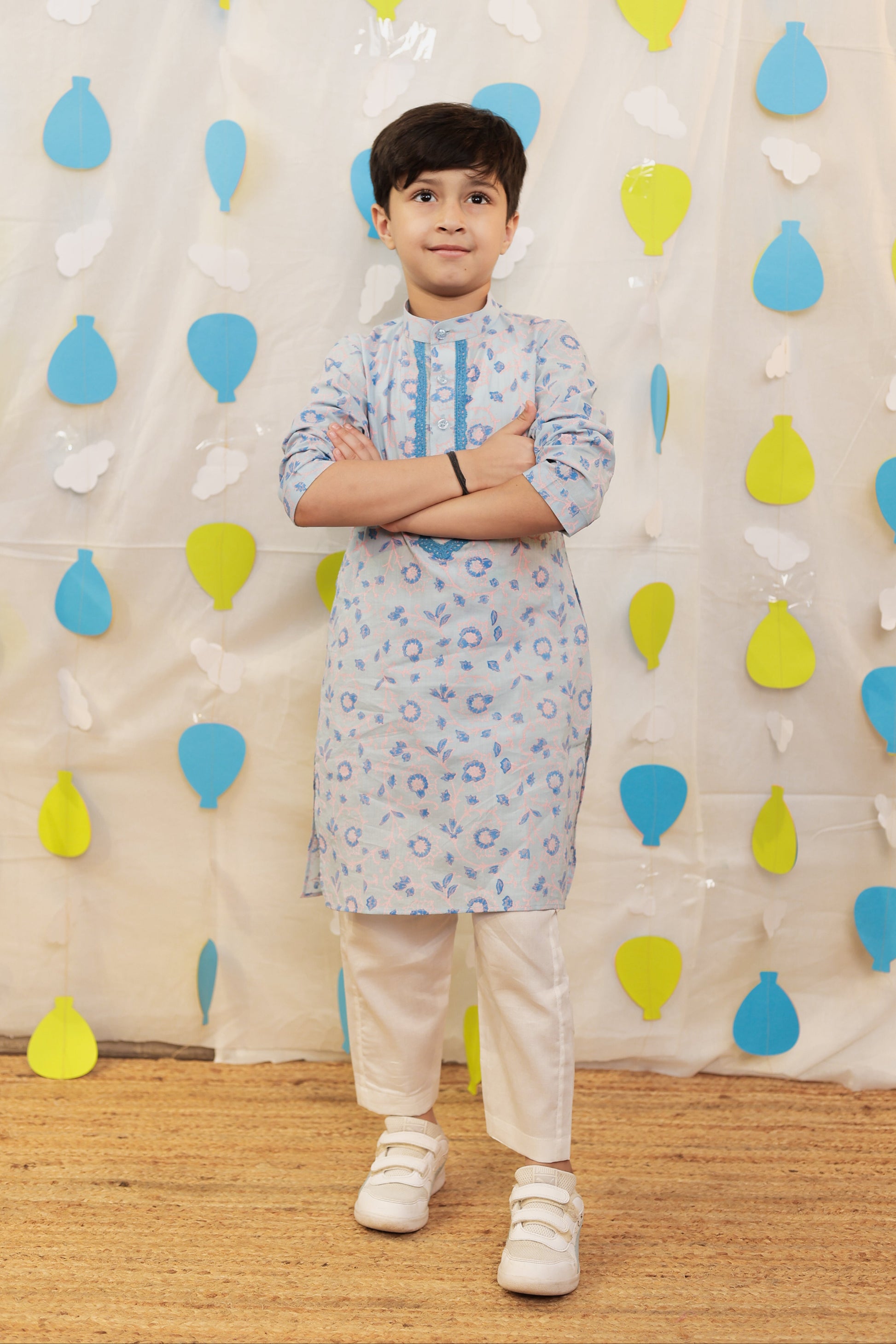 Blue Kurta Set