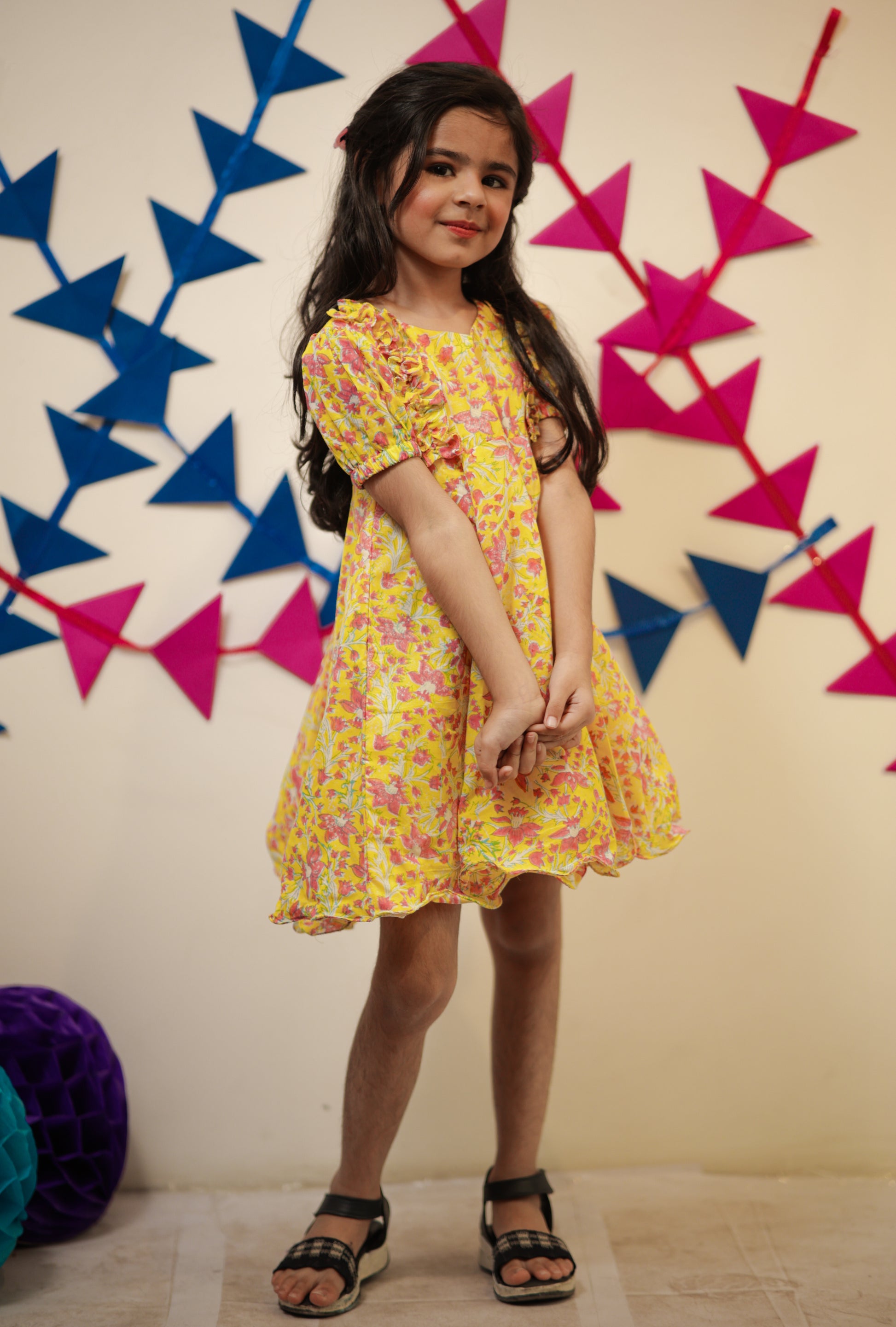 Yellow Marigold dress