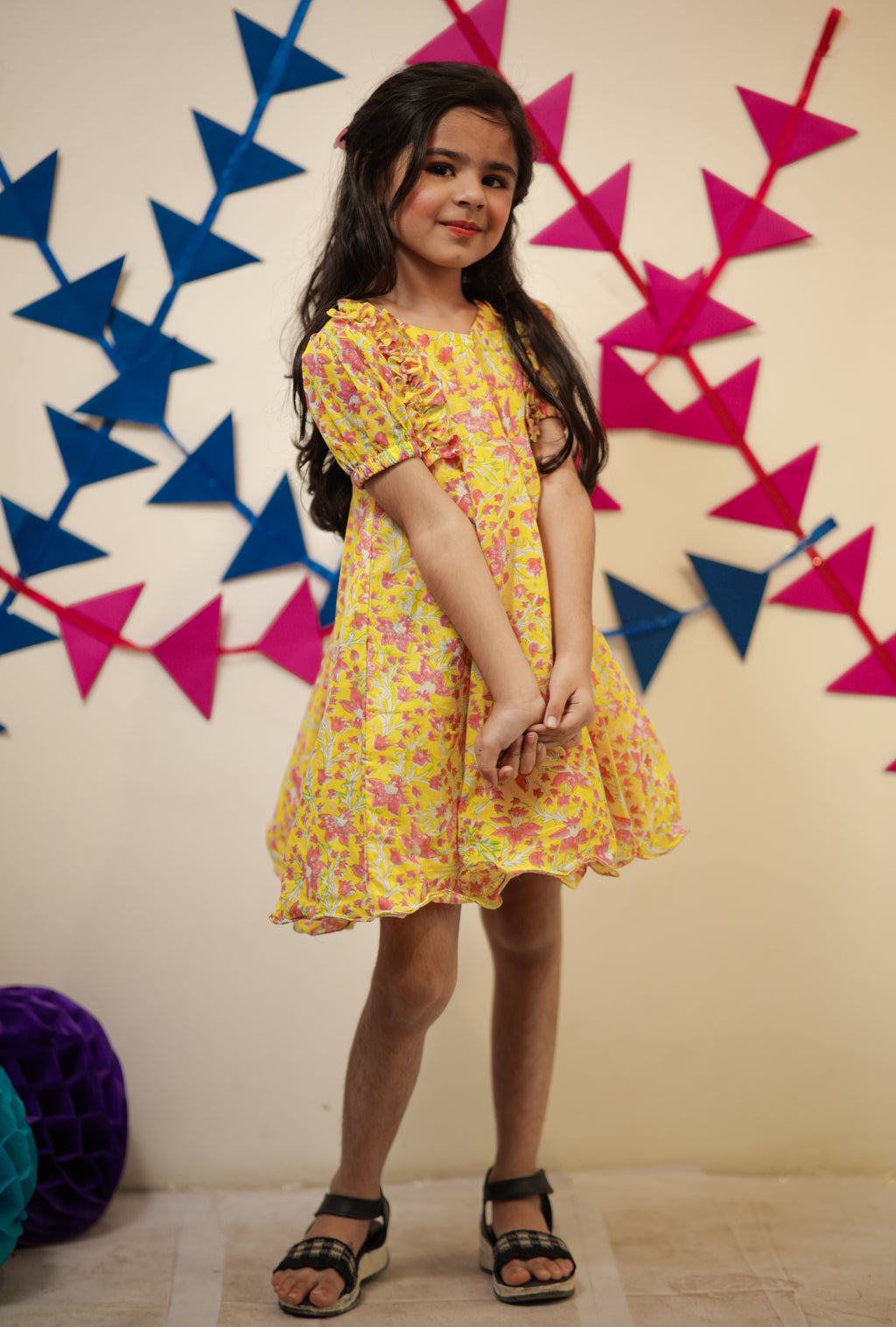 Yellow Marigold dress