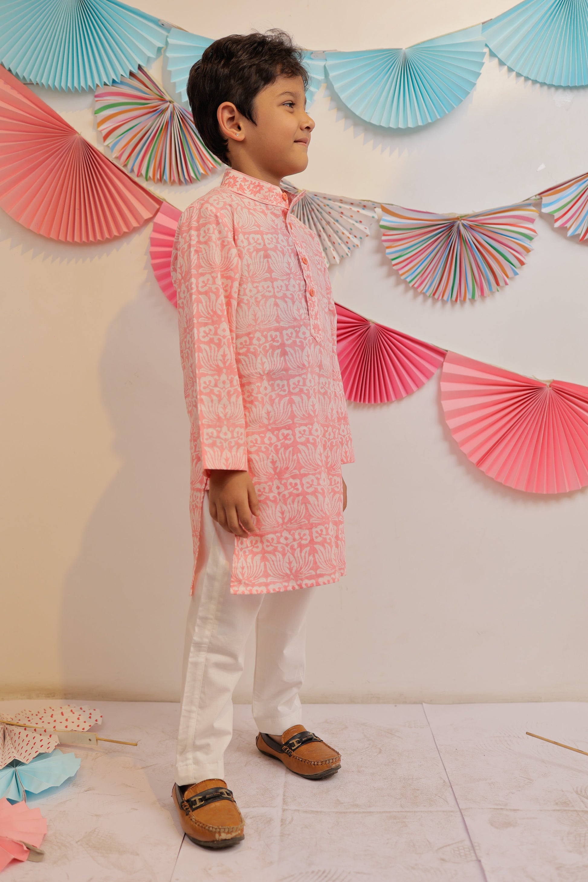 Cotton Candy Kurta with Pyjama