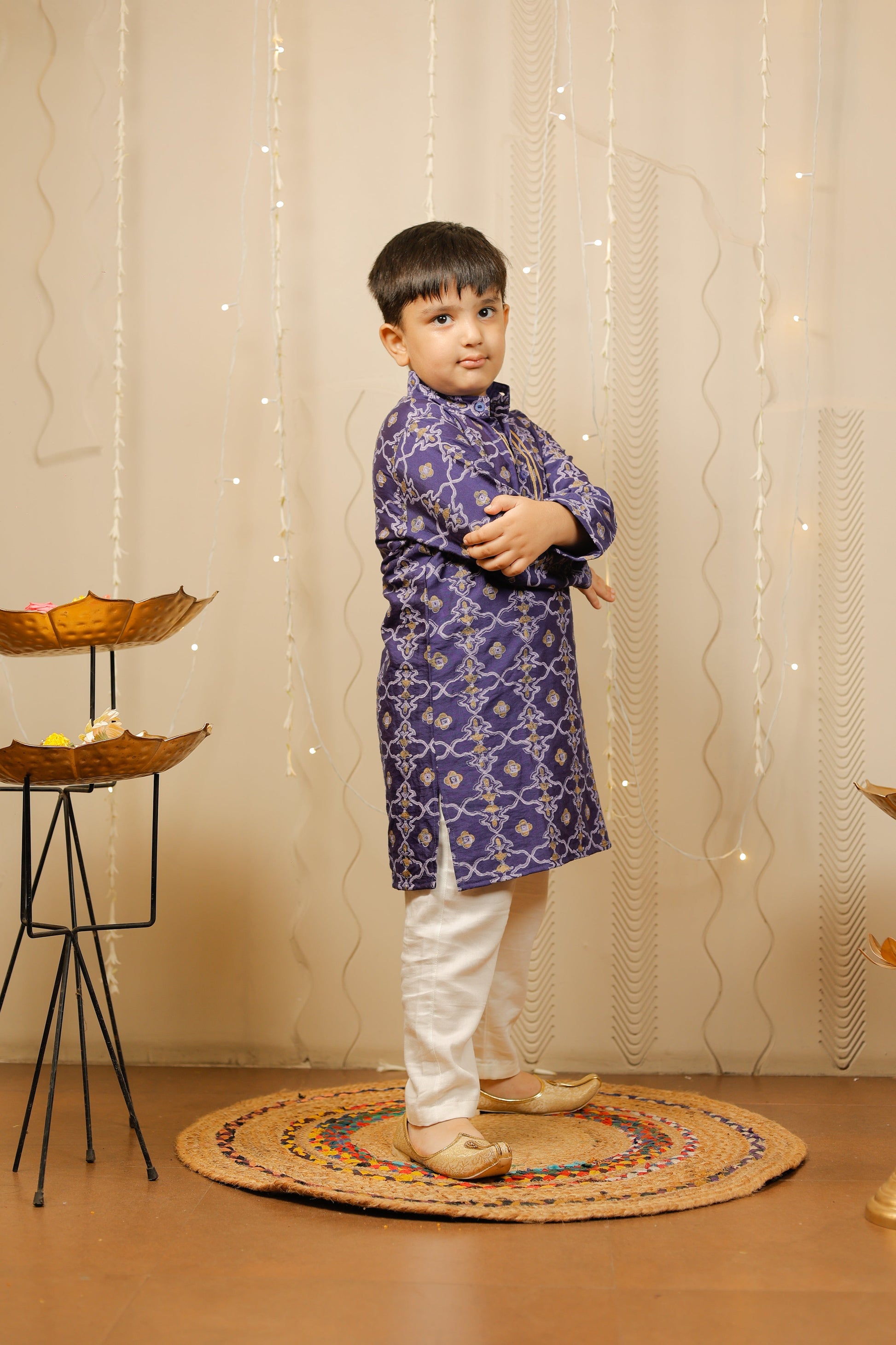 Blue kurta set