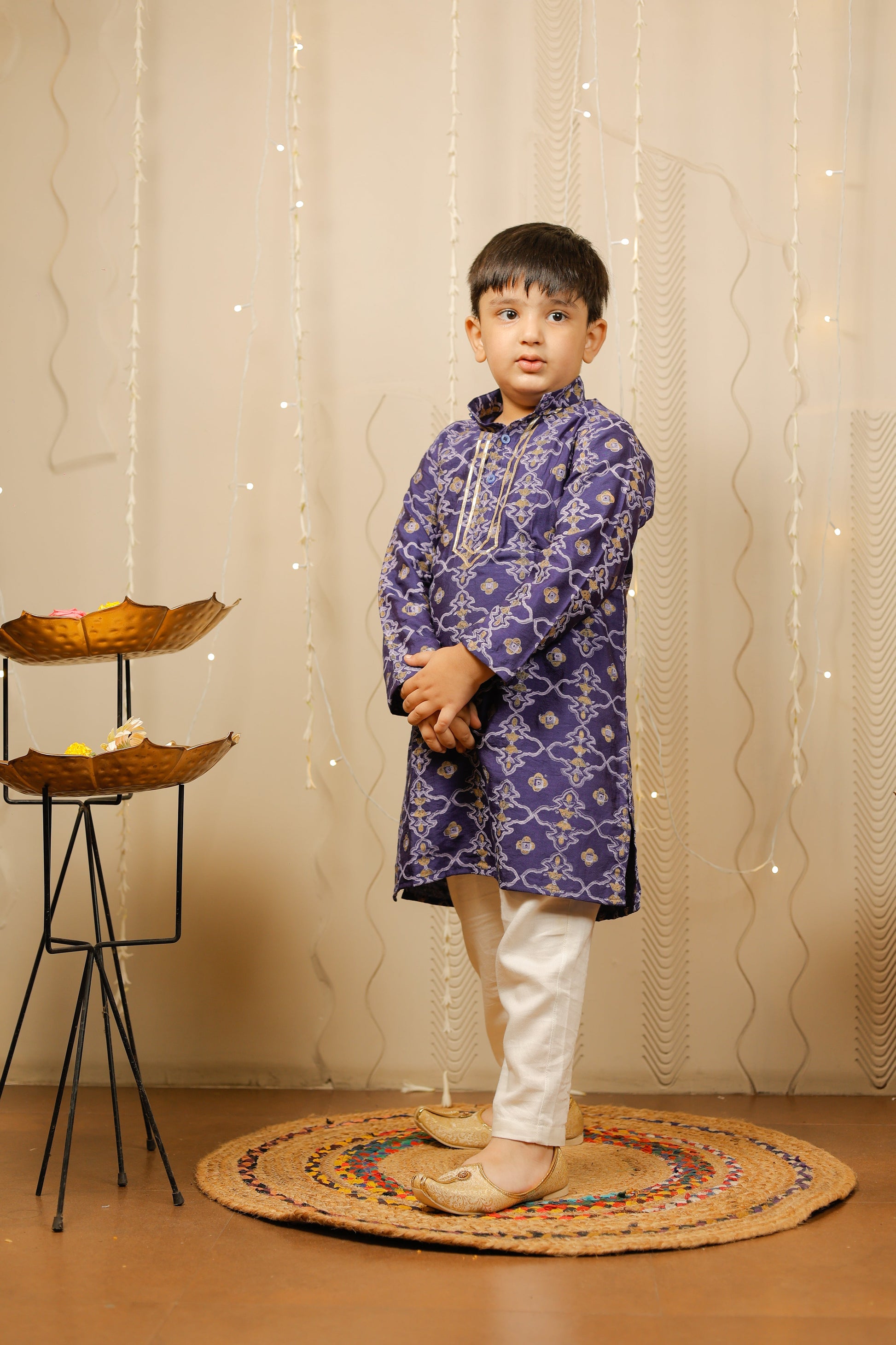 Blue kurta set
