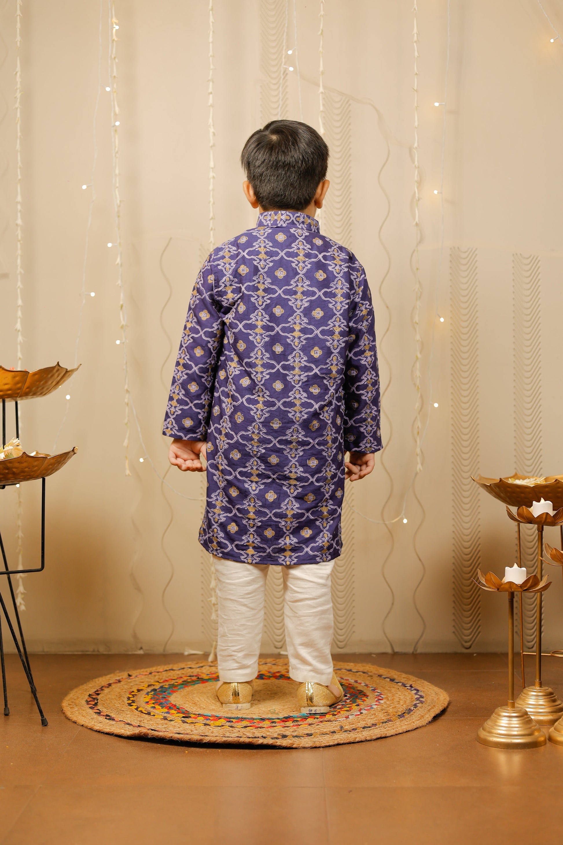 Blue kurta set