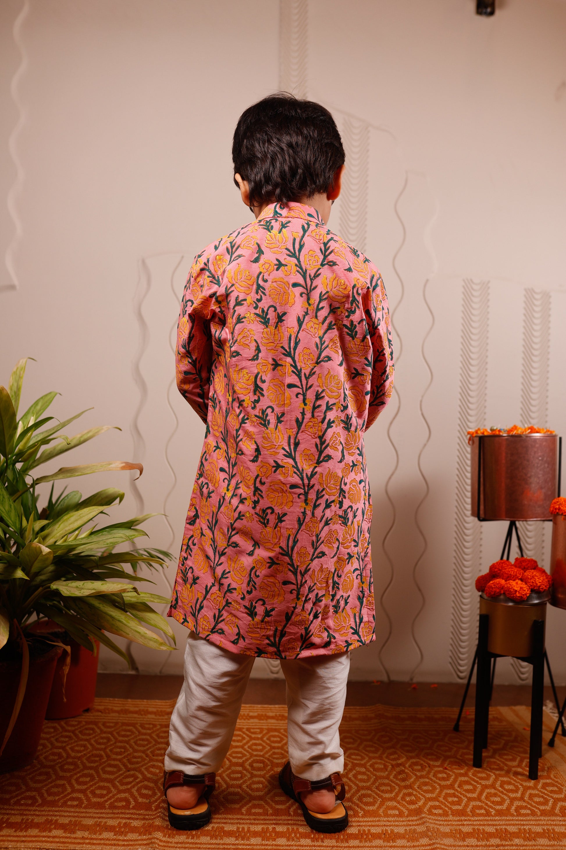 FLORAL KURTA PAJAMA SET