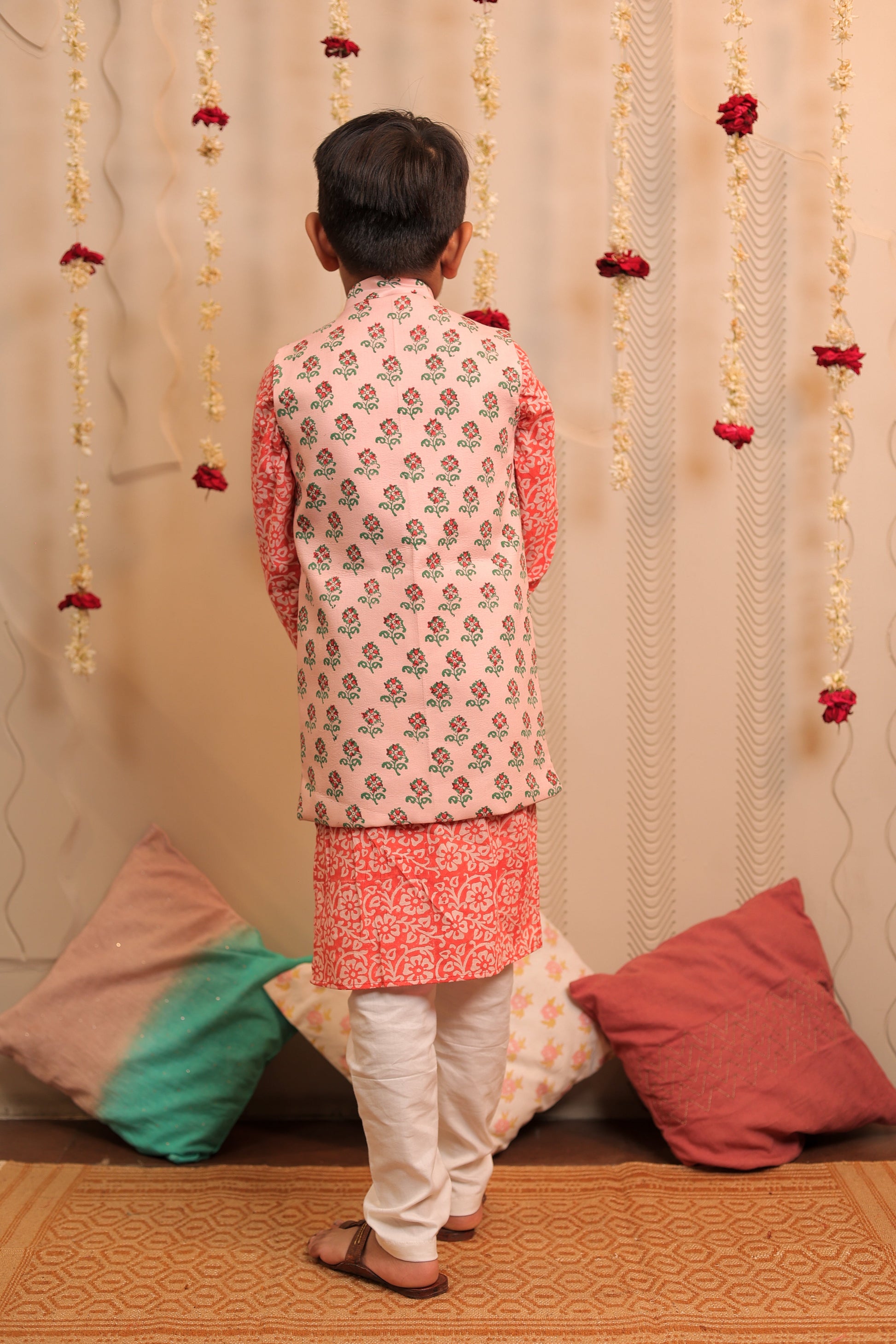 Mogra Kurta jacket set