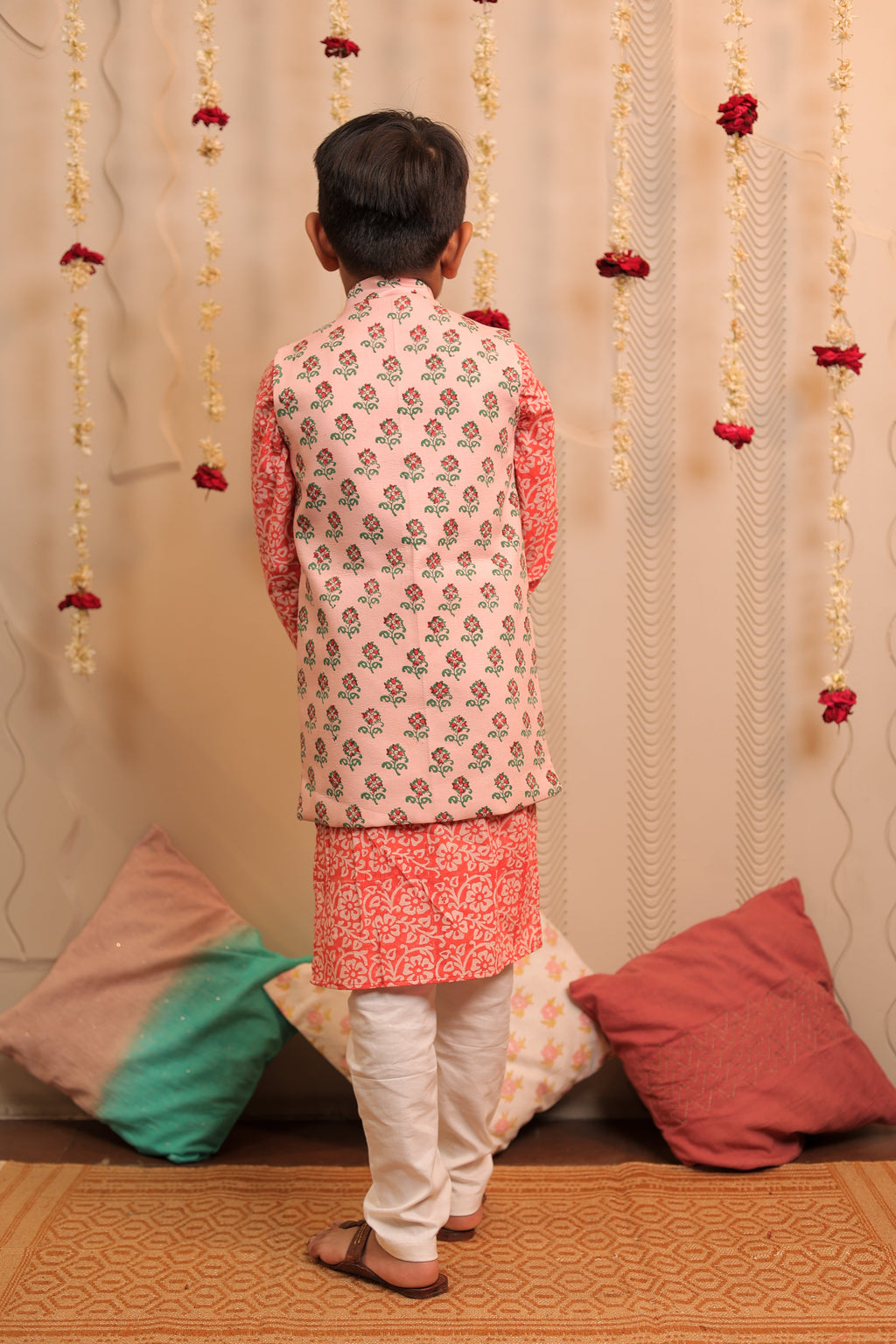 Mogra Kurta jacket set