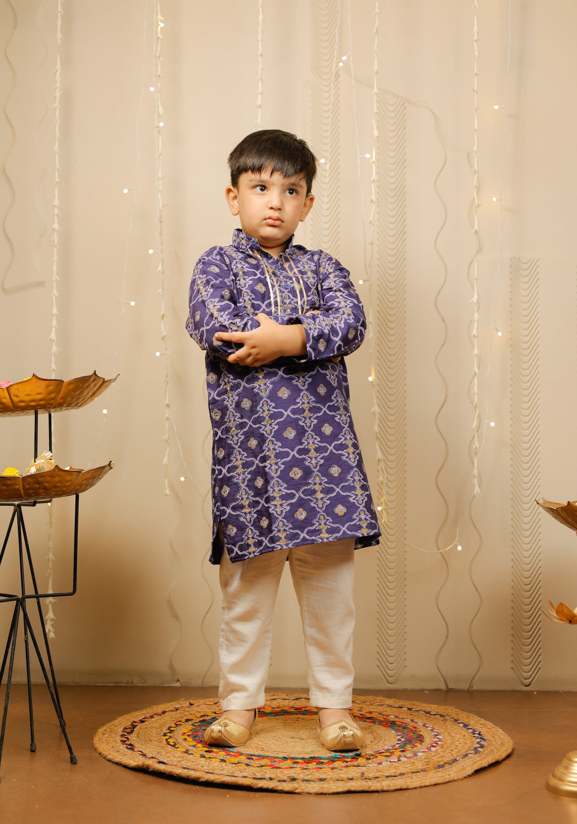 Blue kurta set