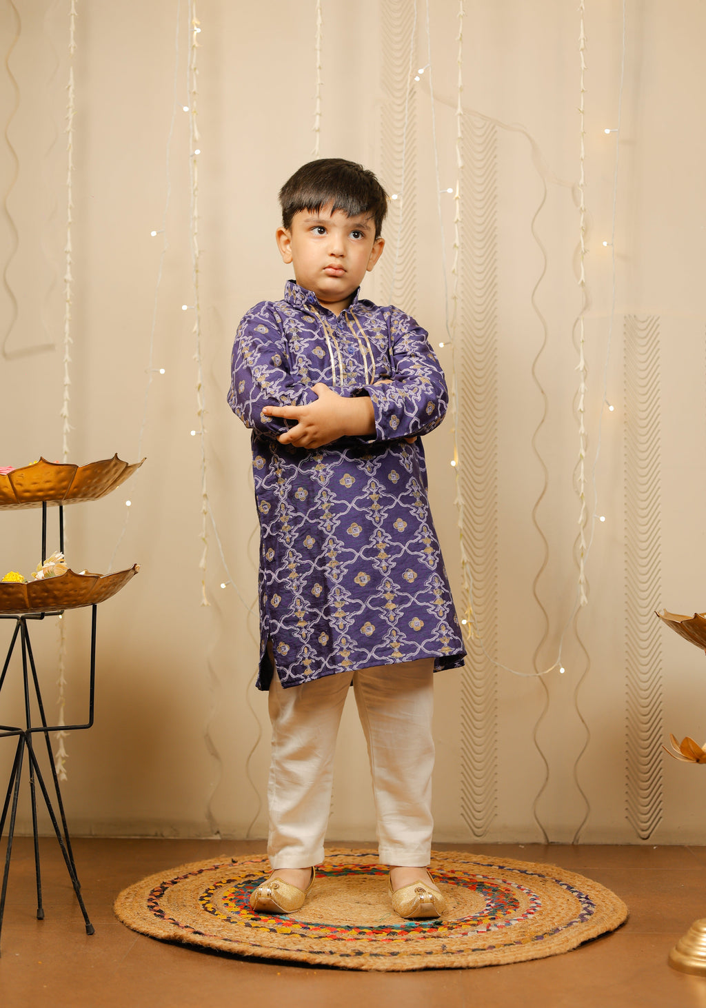 Blue kurta set