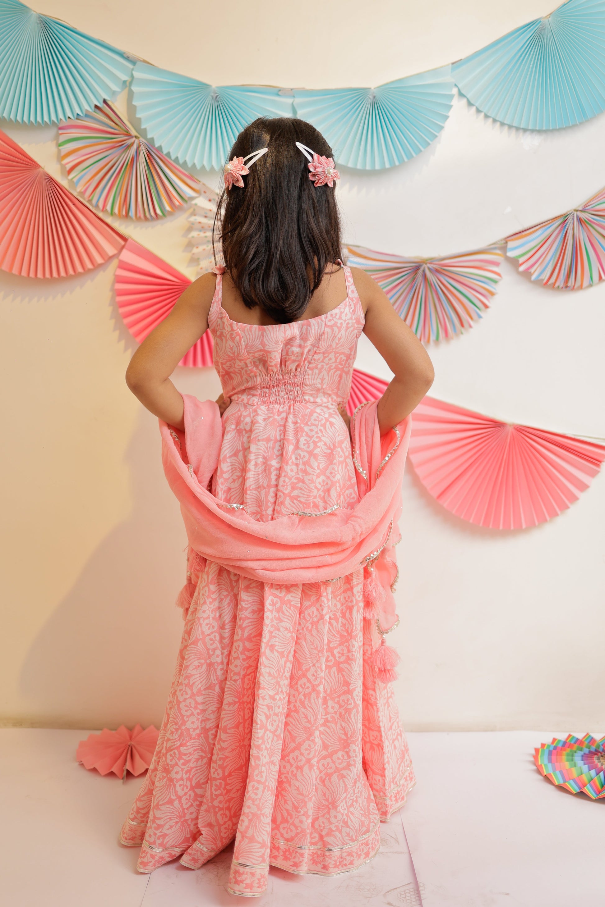 Cotton Candy Full length kurta with dupatta