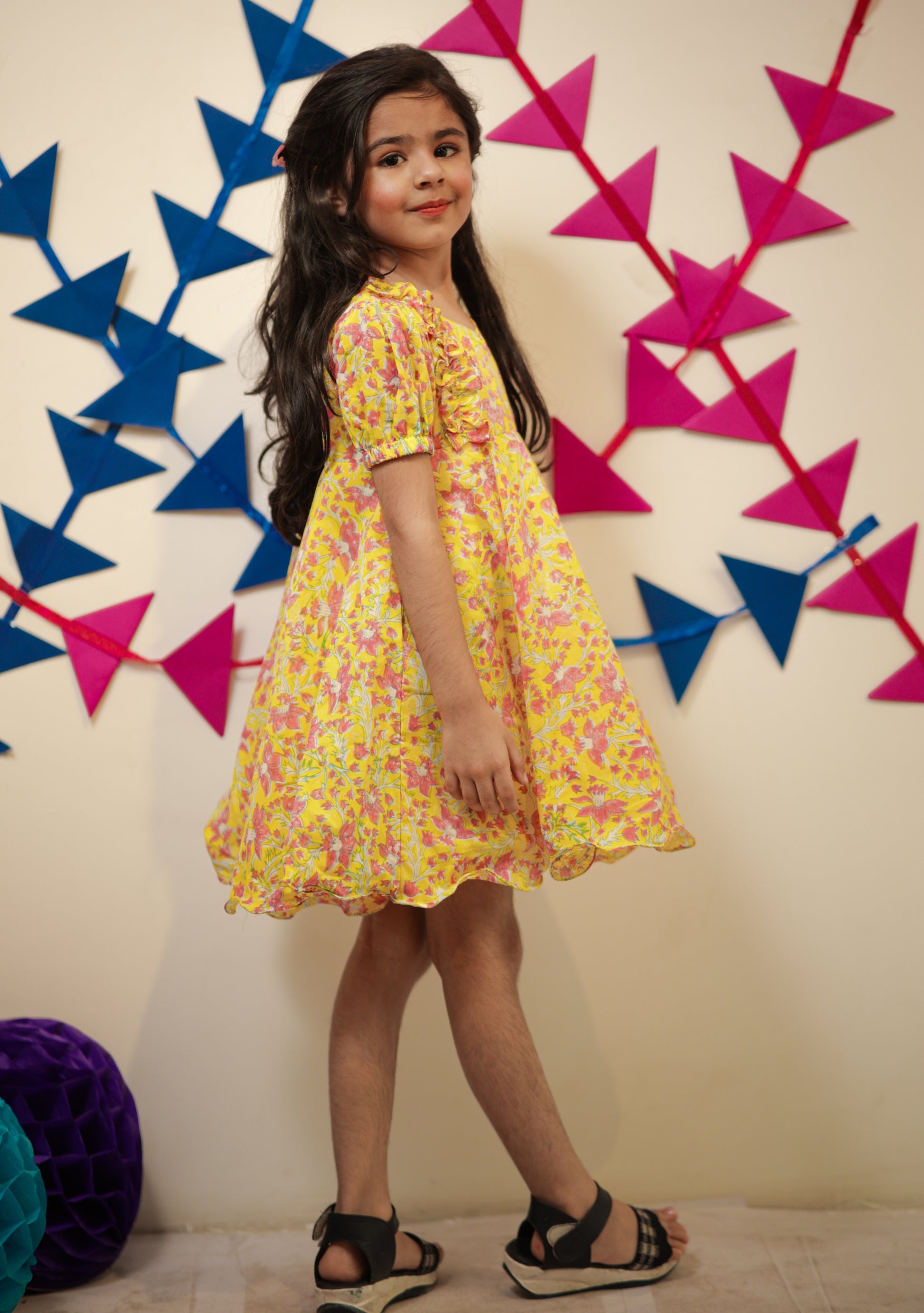 Yellow Marigold dress