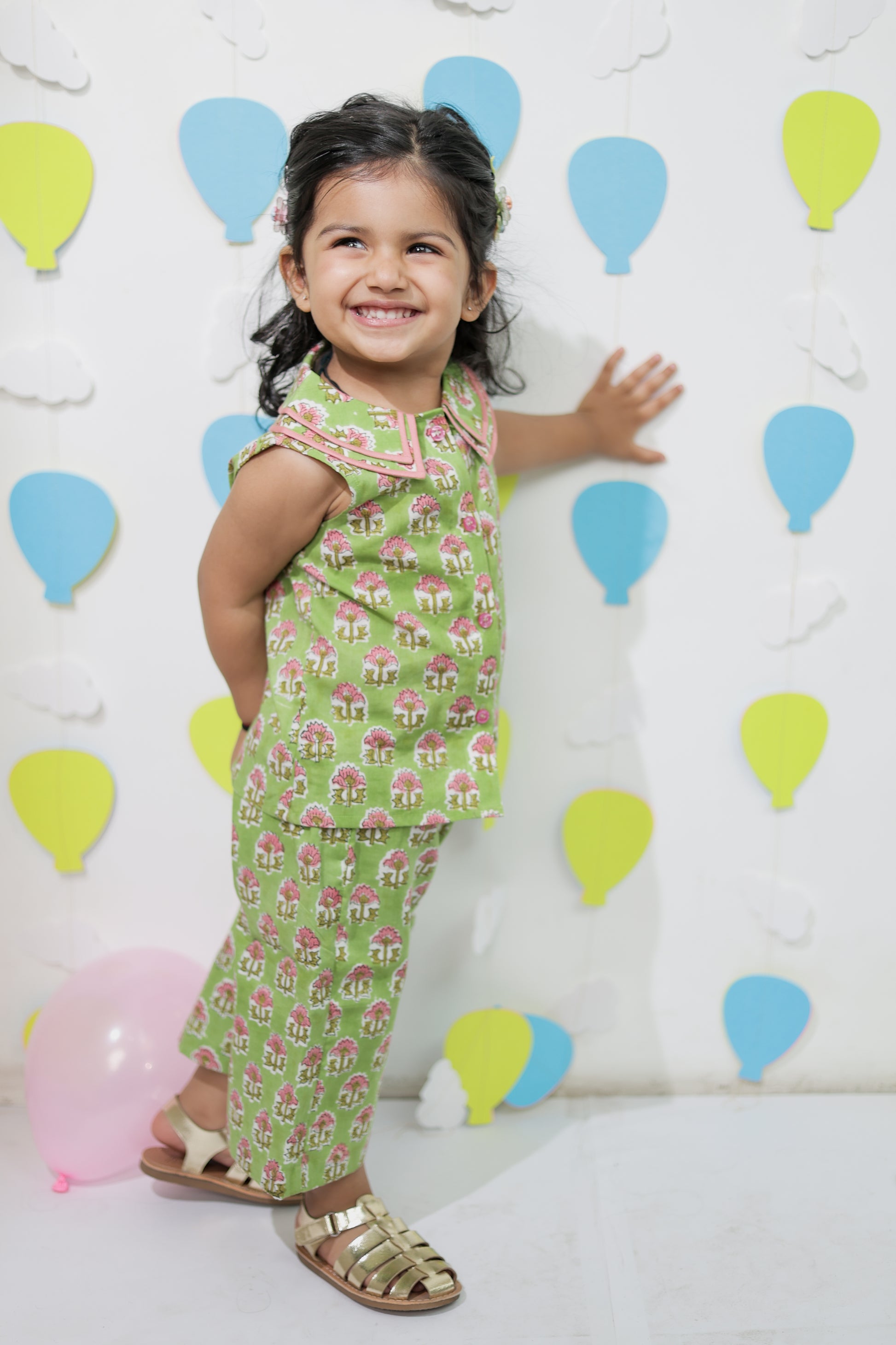 Green co-ord set